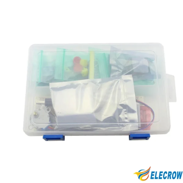 Elecrow Raspberry Pi Starter Kit Learning GPIO Electronics DIY Basic Kit IR Receiver Sensor/Switch/LCD/DS18B20 With Box Packing