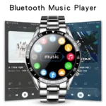 LIGE 2024 Smart Watch Men Full Circle Touch Screen Bluetooth Call Men Smartwatch Waterproof Sport Activity Fitness Watch Box