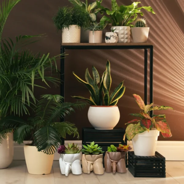 Man Body Art Flower Vase Nordic White Human Trousers Pot Creative Figureins Home Garden Terrace Crafts Flowerpot Ornament Decor