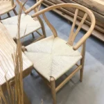 Nordic Solid Wood Dining Chairs Home Kitchen Furniture Modern Chinese Tea Room Chair Leisure Balcony Back Chairs Study Armchair