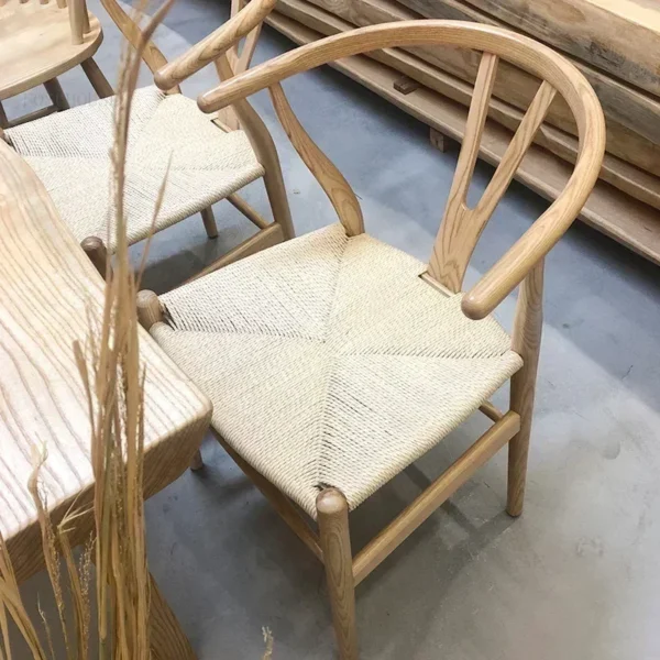 Nordic Solid Wood Dining Chairs Home Kitchen Furniture Modern Chinese Tea Room Chair Leisure Balcony Back Chairs Study Armchair